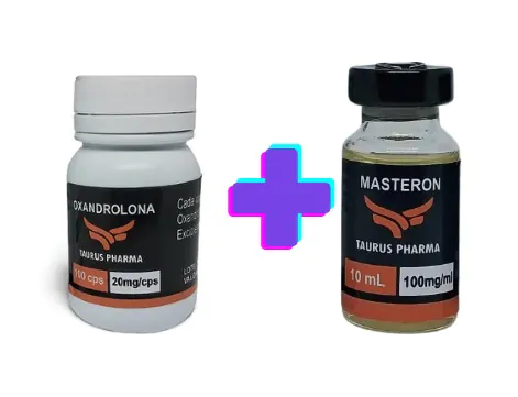 Combo ganhos secos feminino - OXAN 10mg + MASTERON 10ml