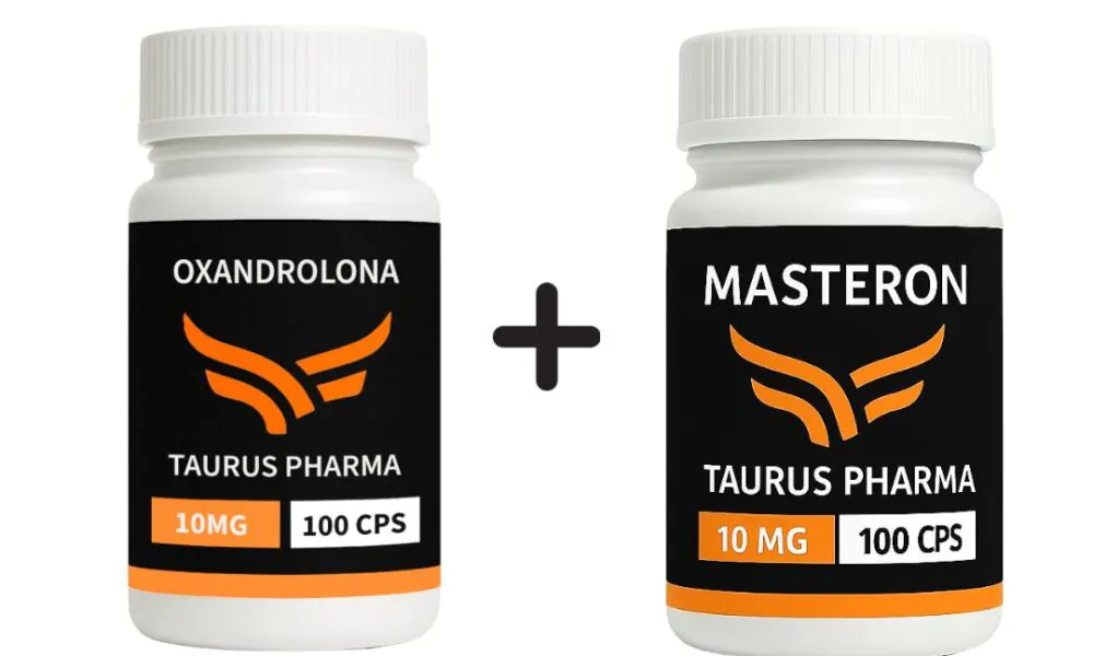 Combo oral Oxandrolona + Masteron